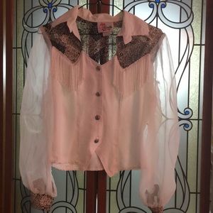 Vintage Country & Western Blouse Jennifer